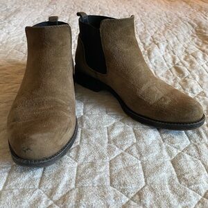 Suede Franco Sarto Chelsea Boots